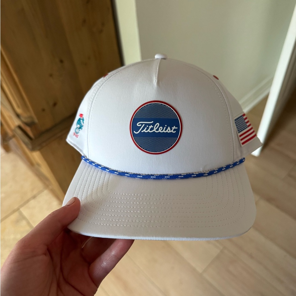Titleist Pebble Beach with Blue and Red Accents